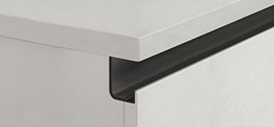 Gola scavata con maniglia diagonal
